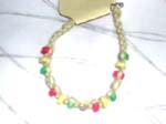 Assorted beaded teen's summer fashion bracelet