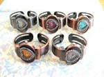 China import wholesale jewelry catalog. Cz gemstones inlaid in heart shape frame of clock face in bangle bracelet watch