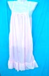 Night wear wholesale fashion distribution export agent. Womens night camisole in light pink with thin shoulder straps and matching, long sleeved robe