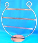 China manufacturer online wholesale agents supplies Puff "U" shape earring display stand curved at top