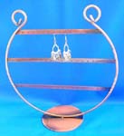 jChina manufacturer online wholesale agents supplies Puff "U" shape earring display stand curved at top