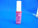 China import dealers supplying health and beauty supplies. Pink glitter nail polish.