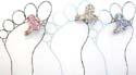 Fashion clear band toe ring motif a pair of boot shape pattern with assorted cz inlaid