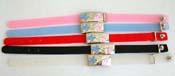 Cylinder painting beaded bracelet