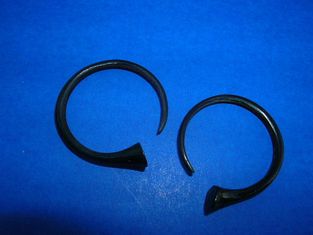 Hoop style buffalo organic earrings - Hot summer jewelry wholesaler 