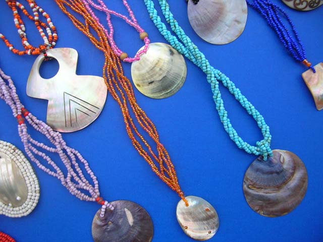 Ladies jewelry fashion supplier - Summer style bali indonesian seashell and bead necklaces