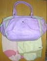 Canvas purple or pinky swagger handbag