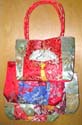 Chinese silk butterfly handbag