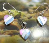 Clip hook closed 925. sterling silver earring with a large rounded cz stone embedded on, assorted colorrandomly pick