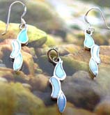 Clip hook closed 925. sterling silver earring with a large rounded cz stone embedded on, assorted colorrandomly pick