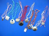 Summer style bali indonesian seashell and bead necklaces in an assortment of designs and colors