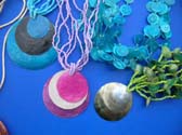 Summer style bali indonesian seashell and bead necklaces in an assortment of designs and colors